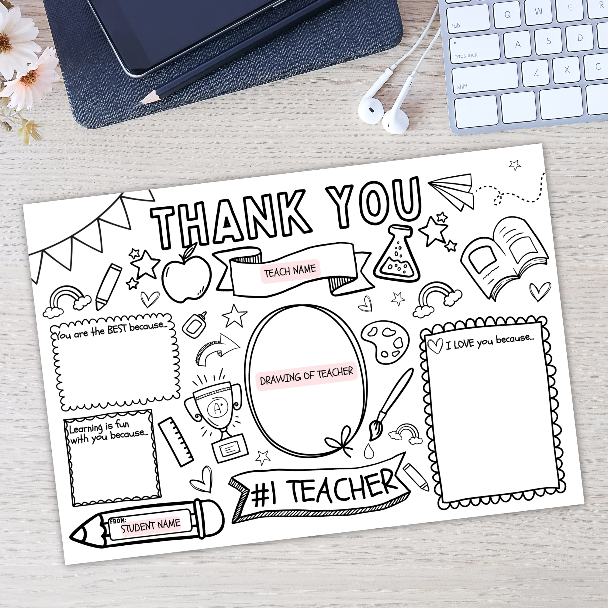 Teacher Appreciation Mat