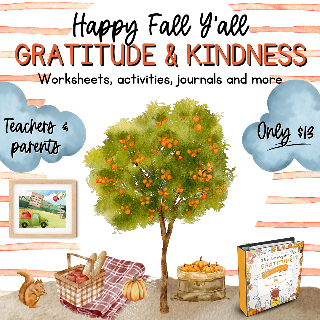 Fall-Themed Gratitude & Kindness Kit (Reg $38 on for $13)