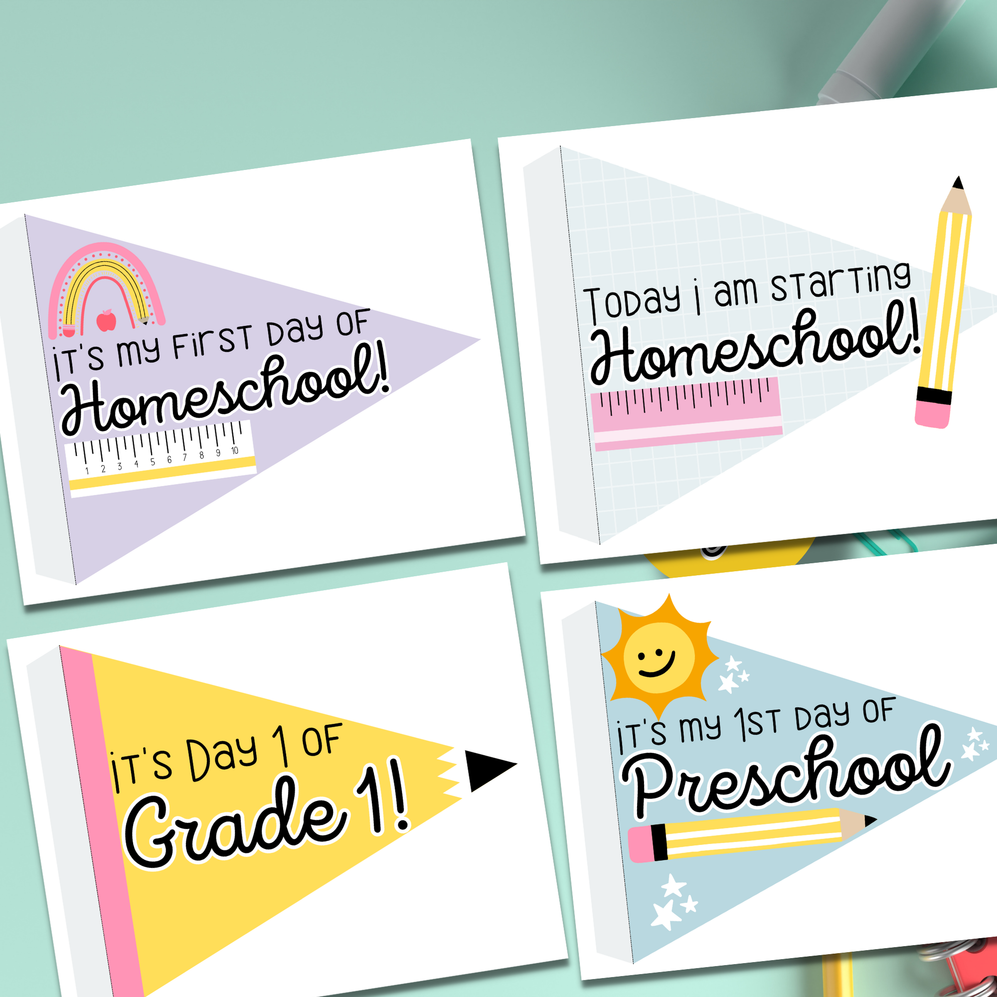 First Day of School Signs
