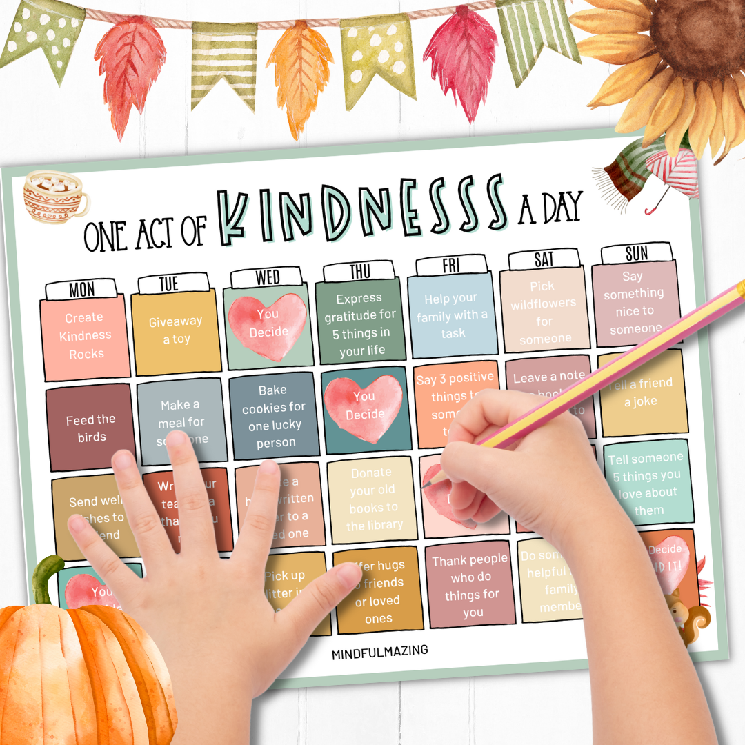 Fall-Themed Gratitude & Kindness Kit (Reg $38 on for $13)
