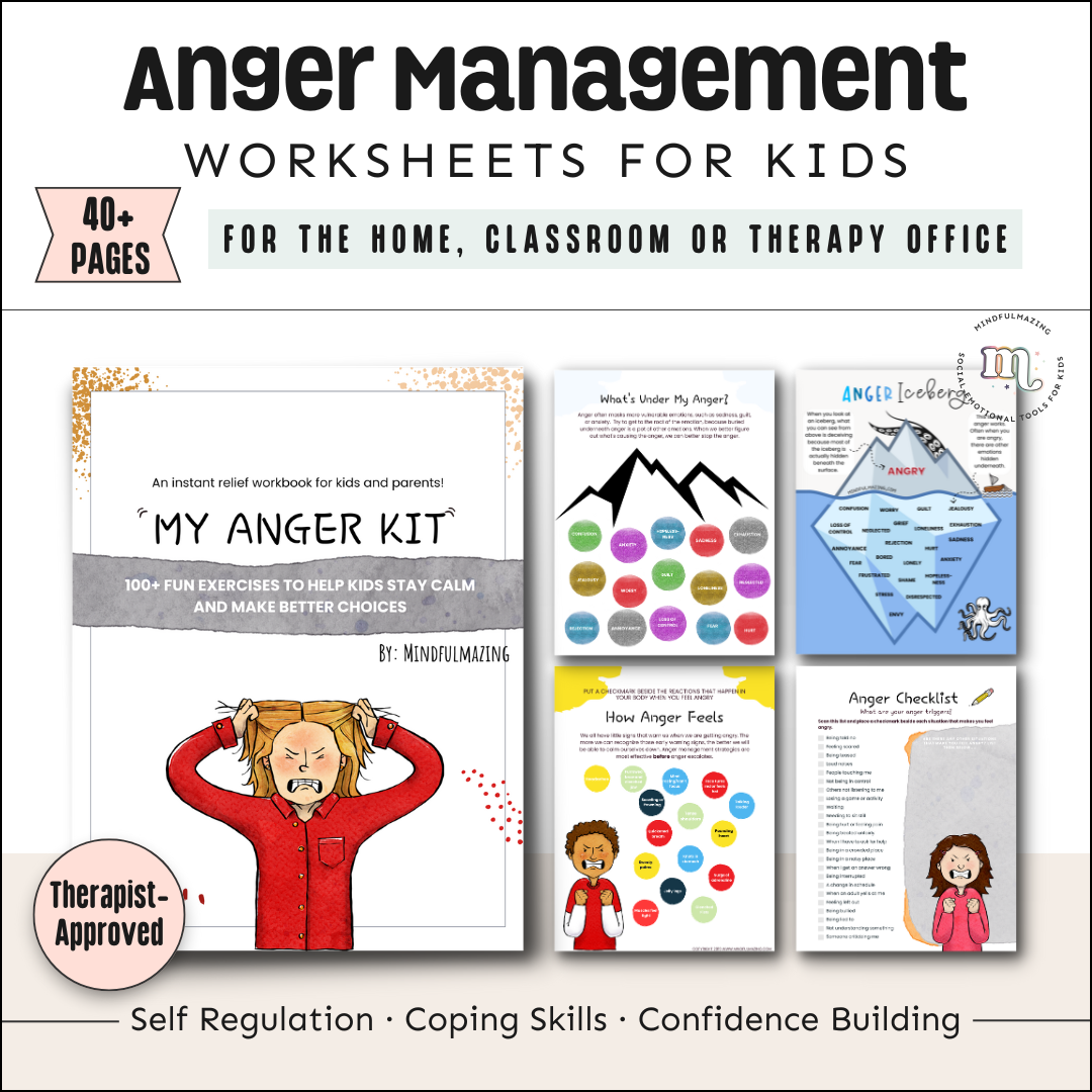 Anger Kit for Kids PDF (ages 4-11)