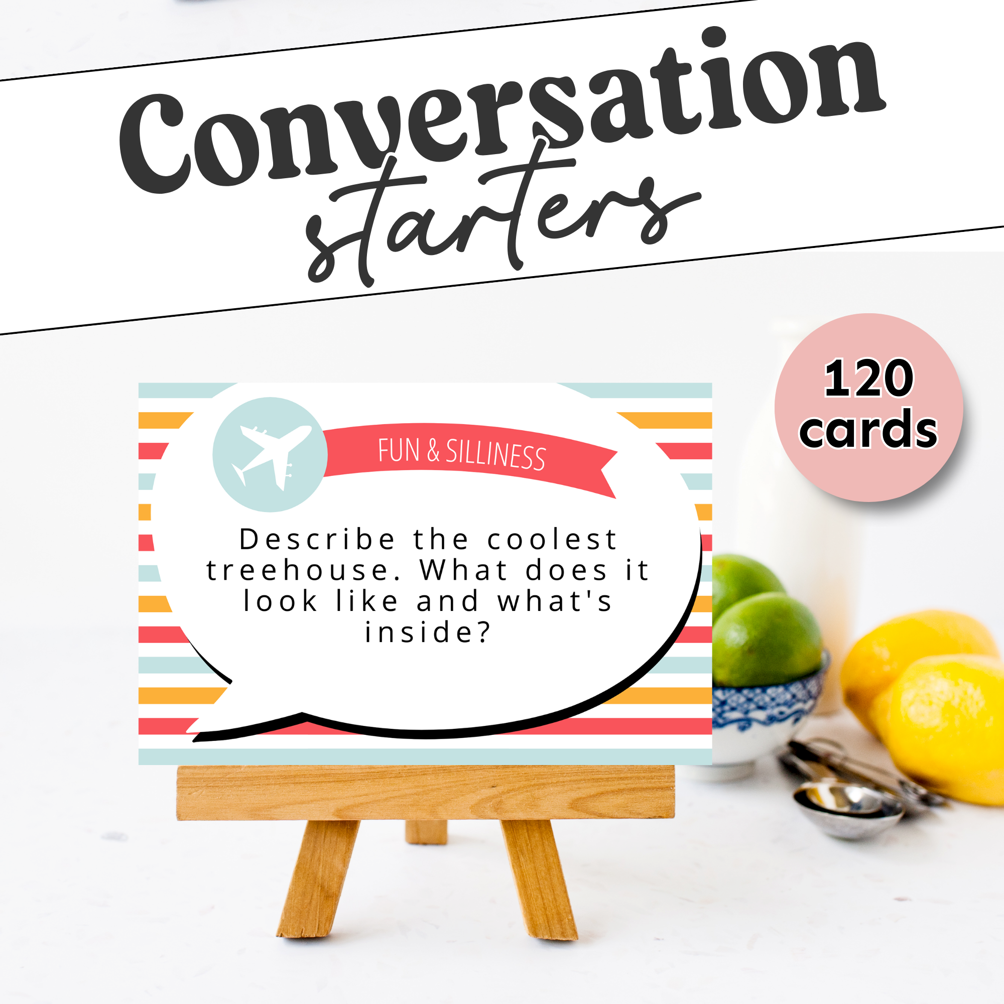 Family Conversation Starters PDF (all ages)