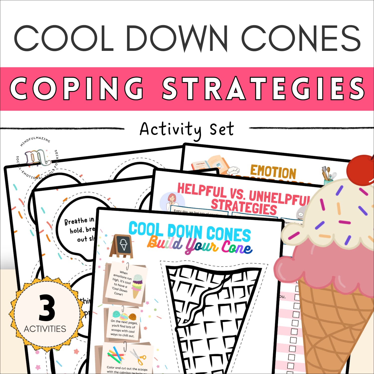 Cool Down Cones Coping Strategy
