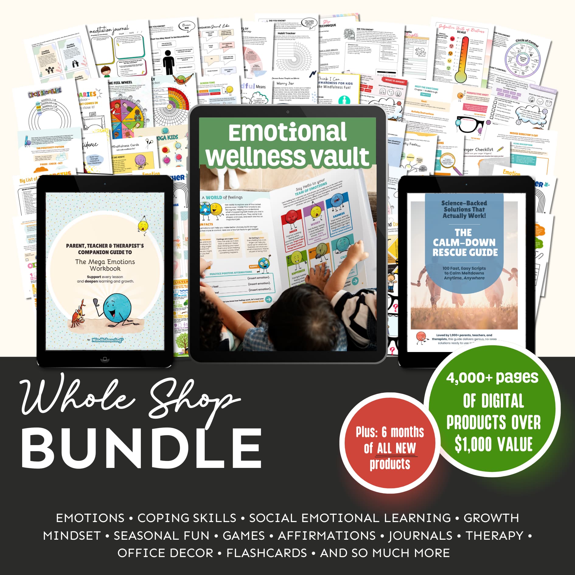 Whole Shop Bundle - Emotional Wellness Vault