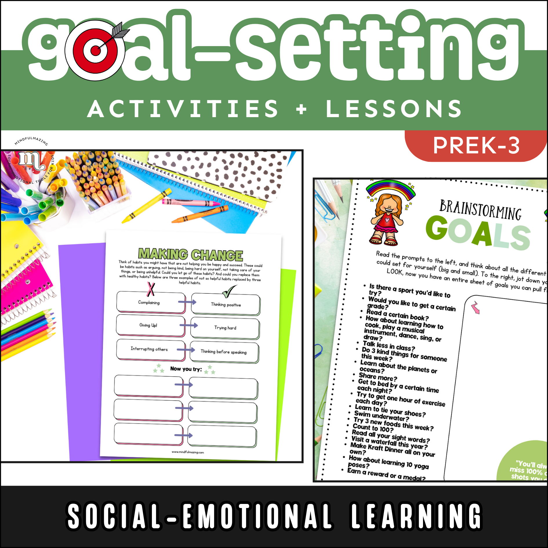 Setting SMART Goals Kit (Ages: 4 - 12)