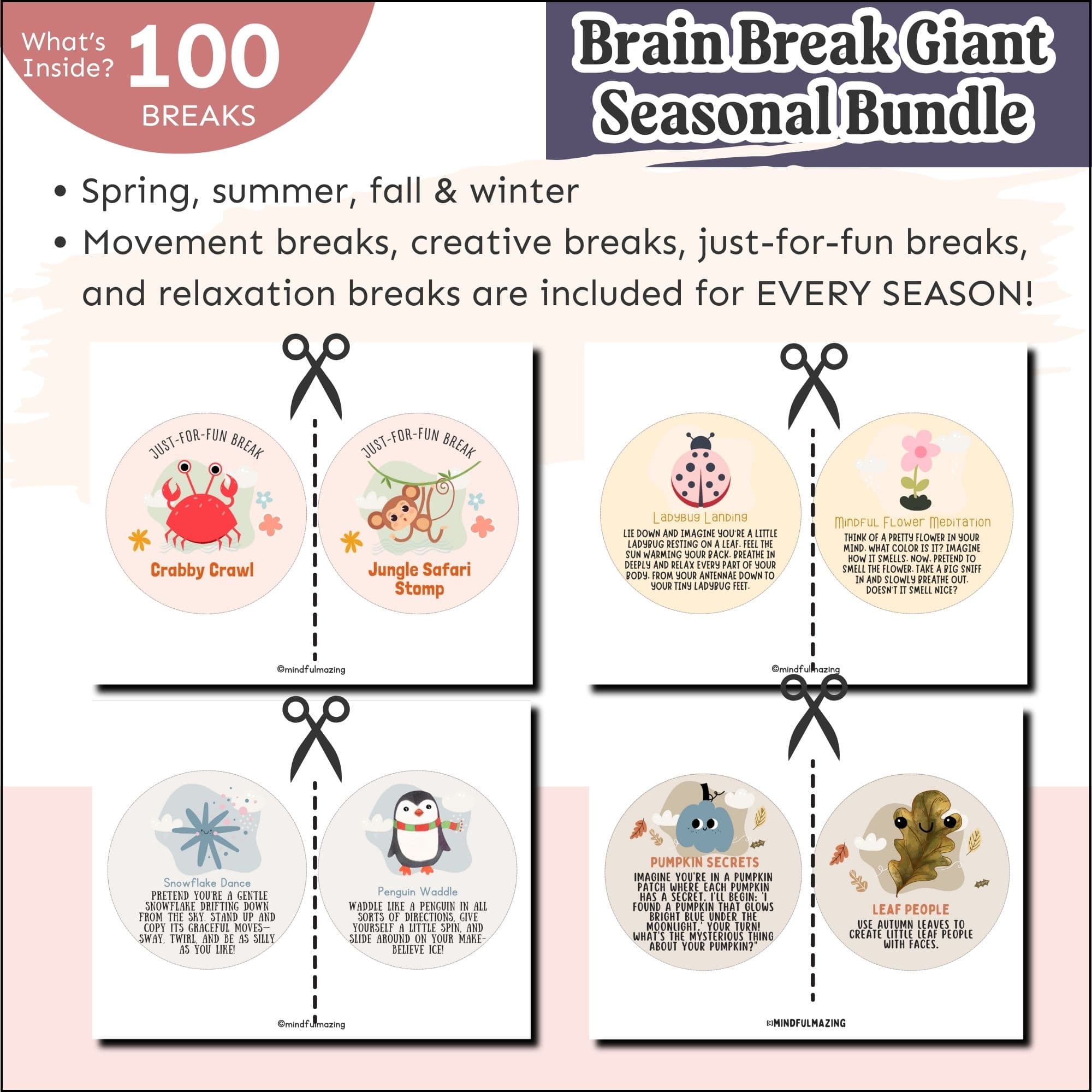 Brain Breaks Giant Seasonal Bundle