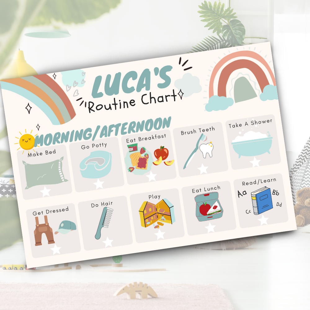 Boys Routine Chart