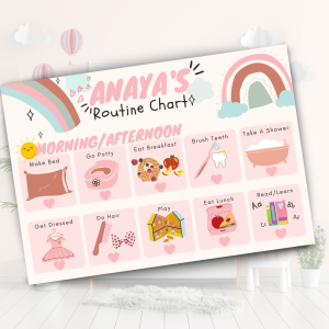 Girls Routine Chart
