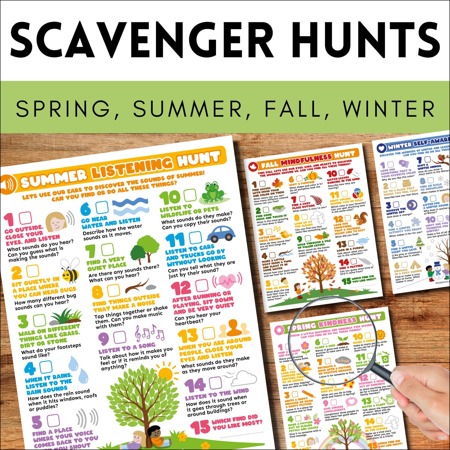 Scavenger Hunt Seasonal Bundle