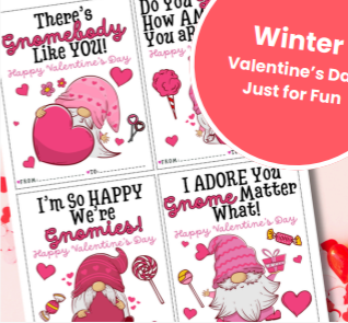 Gnome Valentine Cards