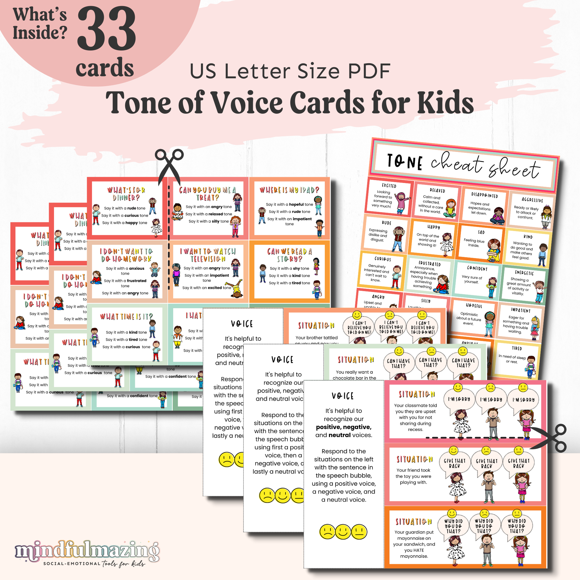 Tone of Voice (PDF) Ages 4-10