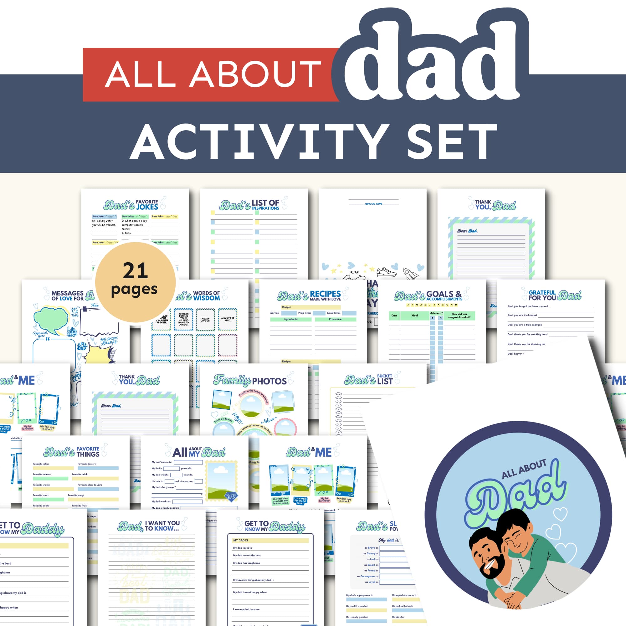 All About Dad & Father's Day Mini Kit