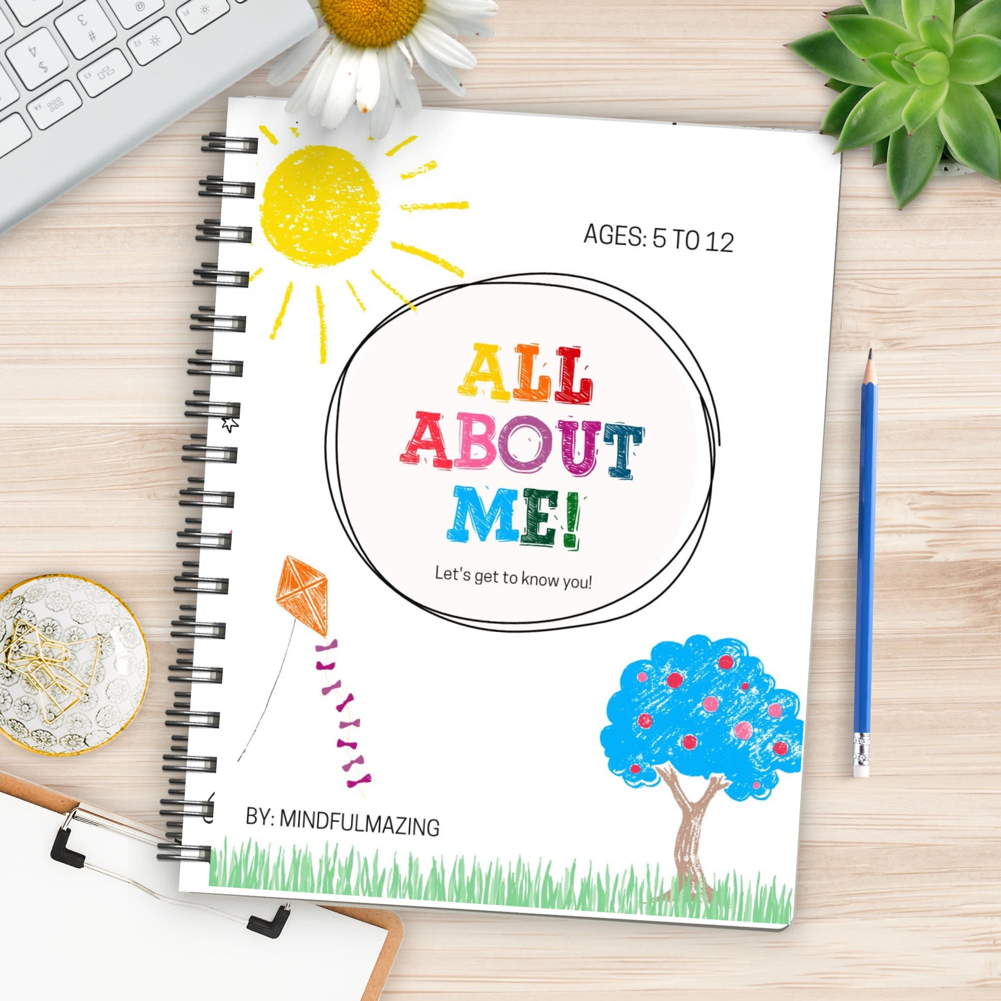 All About Me Mini Book (ages 5-11)