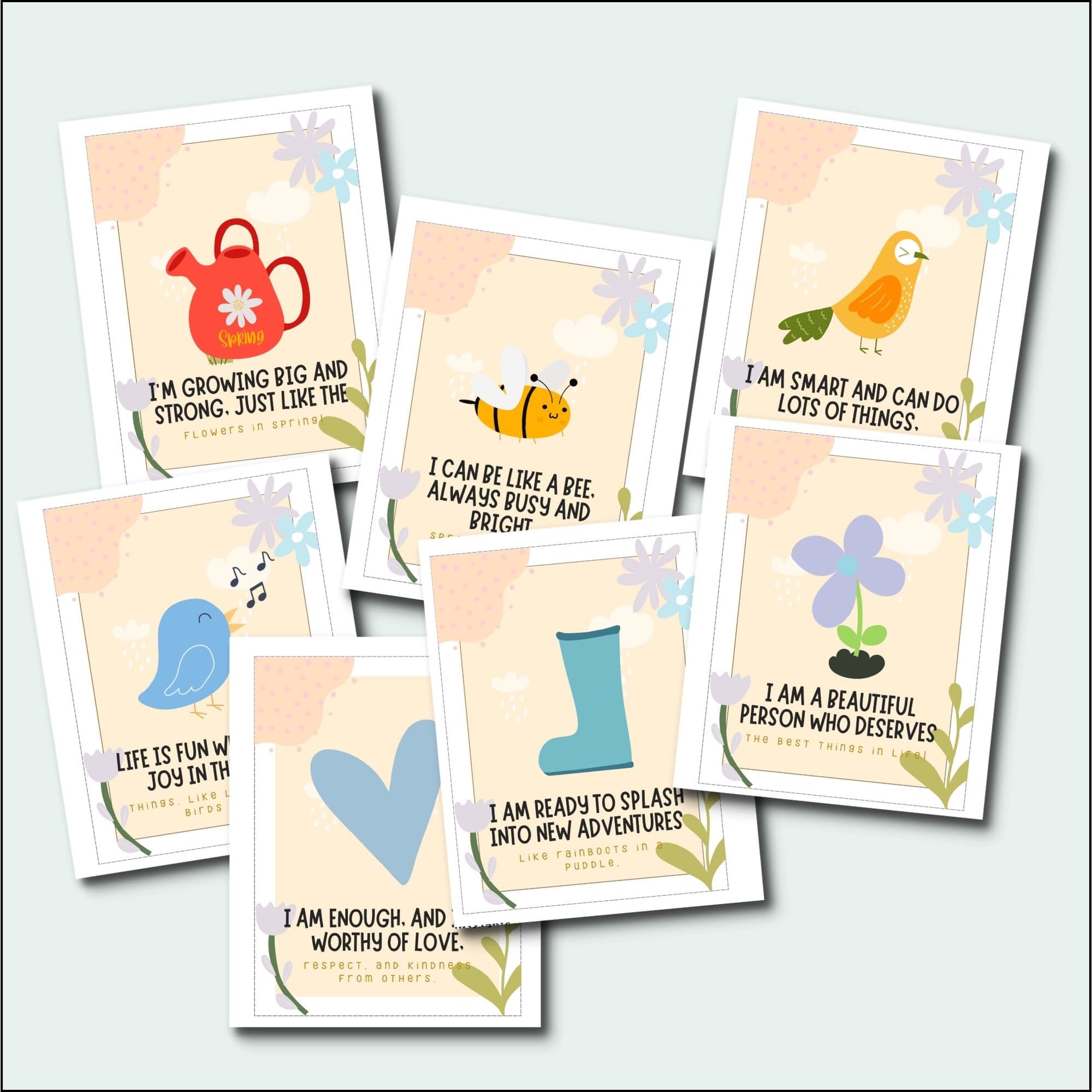 Affirmation Cards Mega Seasonal Bundle