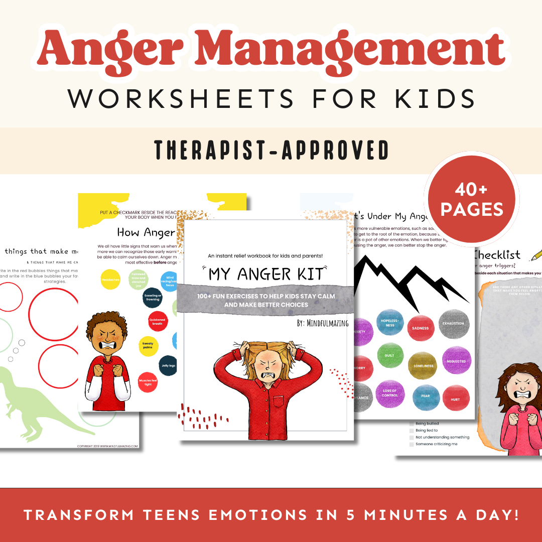 Anger Kit for Kids PDF (ages 4-11)