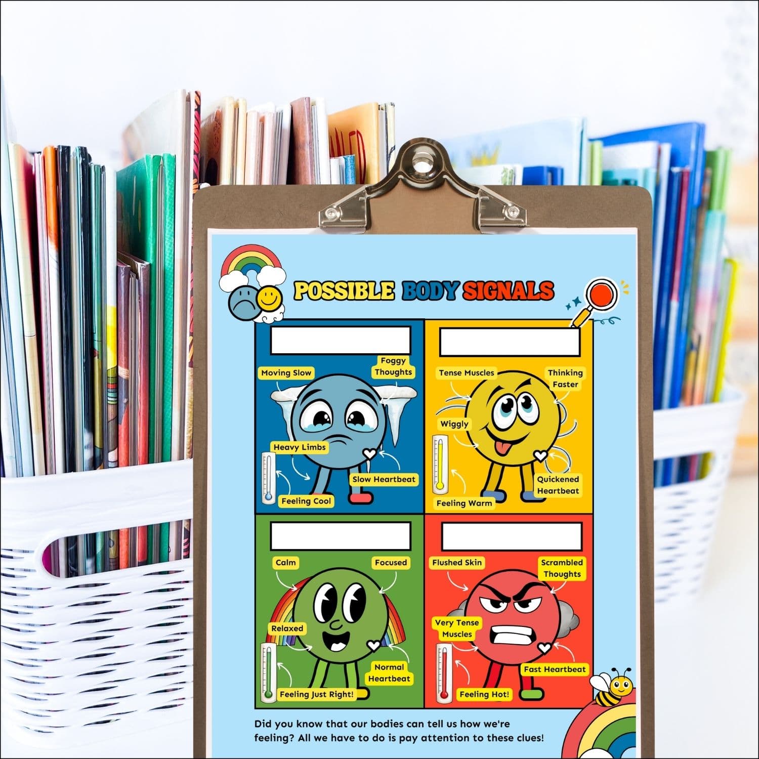 Emotion Zones Regulation Station Activities (ages 3 to 10)