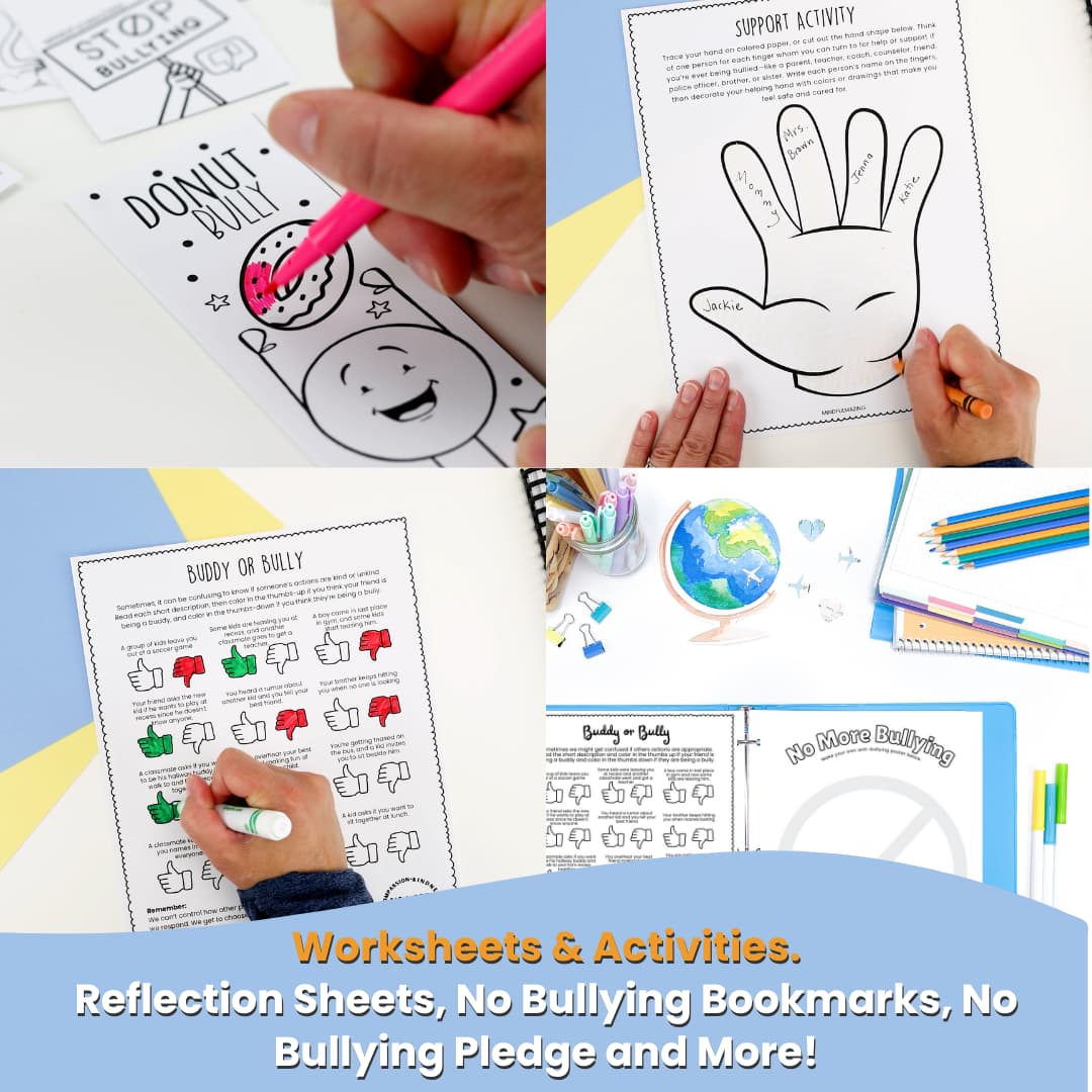 Anti-Bullying Comic Book + Activities