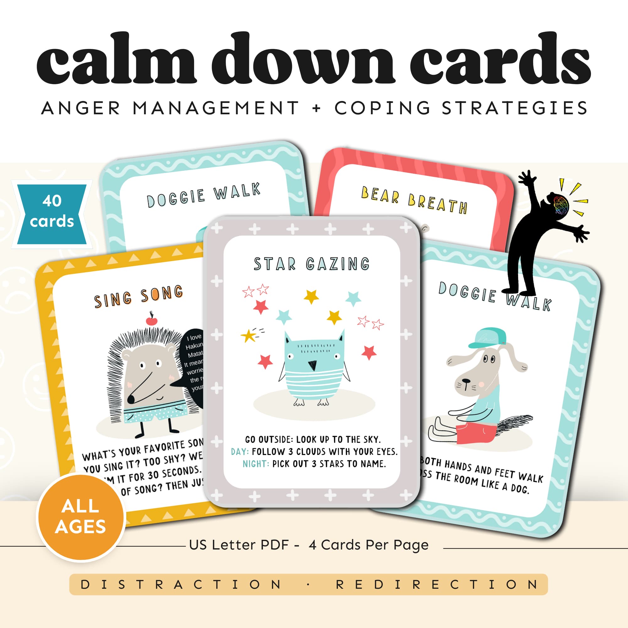 Calm Down Cards