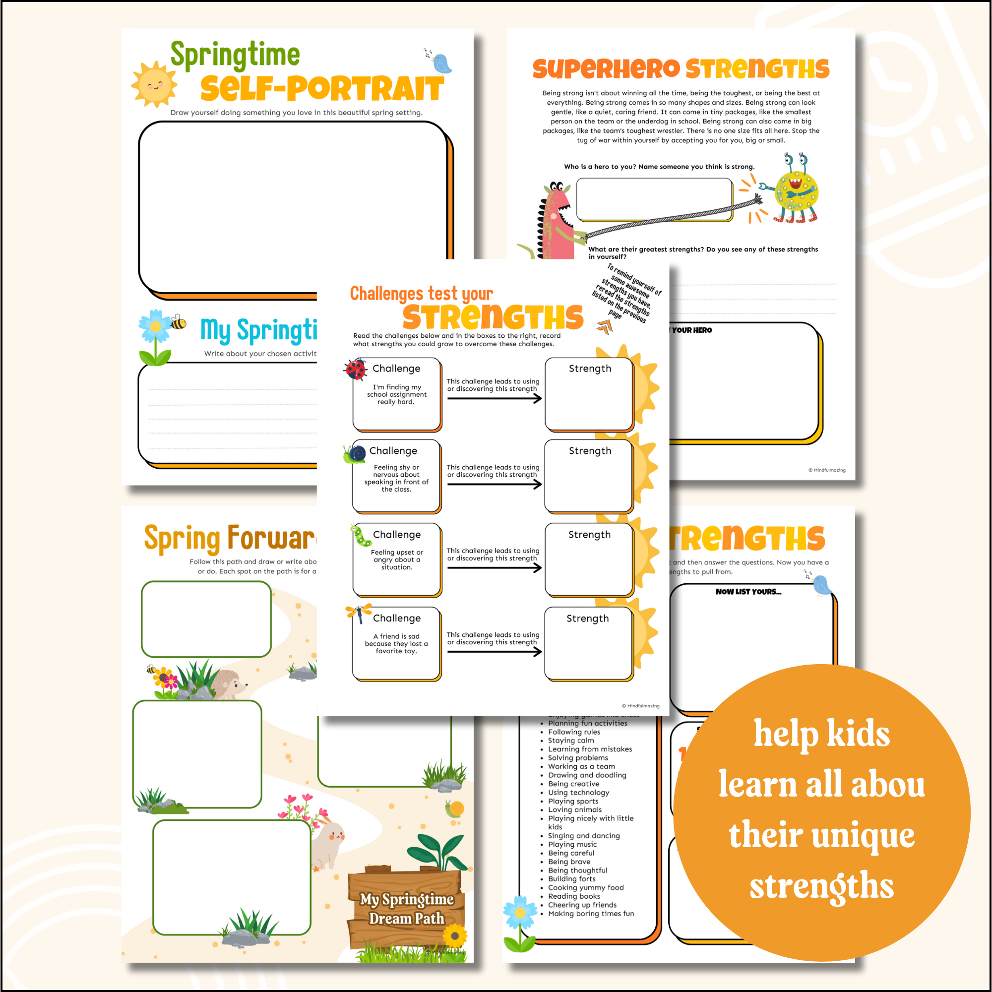 Spring Growth Mindset Activities