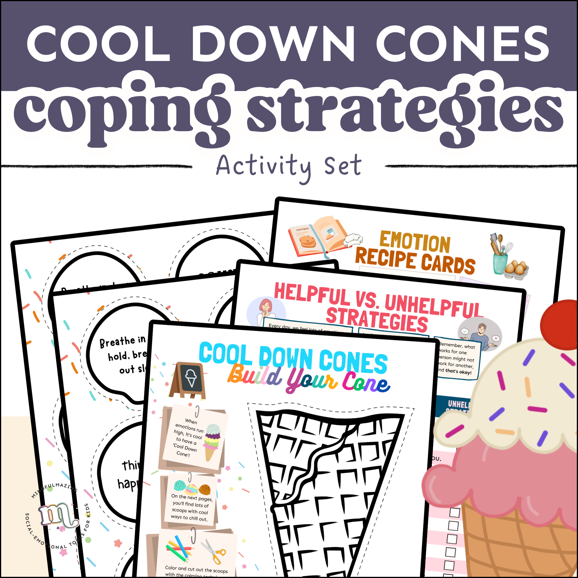 Cool Down Cones Coping Strategy
