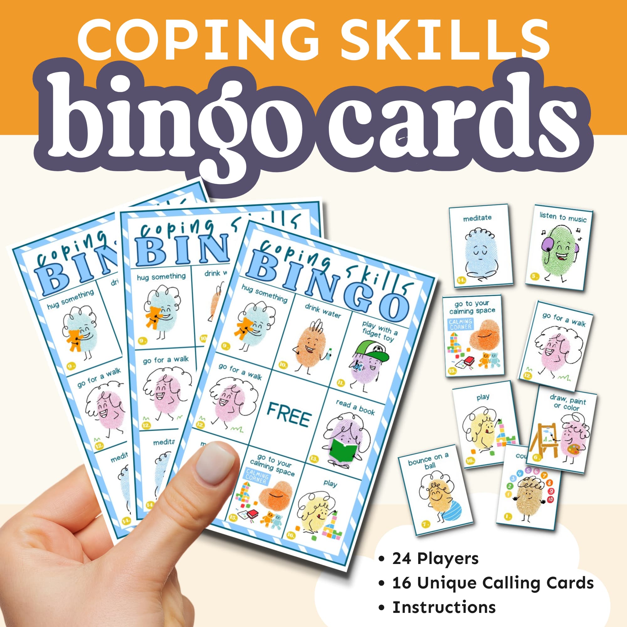 Coping Skills Bingo