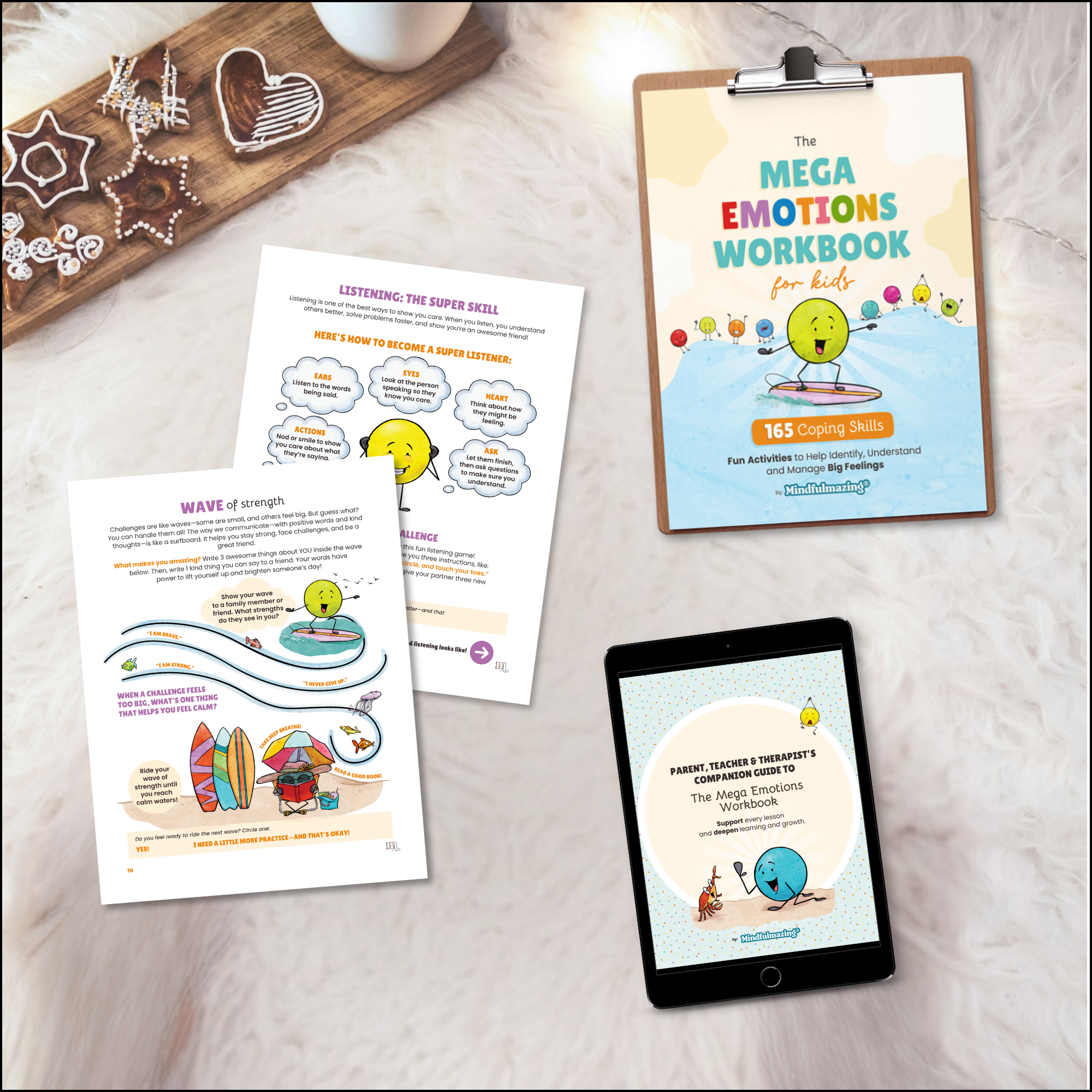 Kids Mega Emotions Workbook & Bundle (2nd Edition PDF Version)