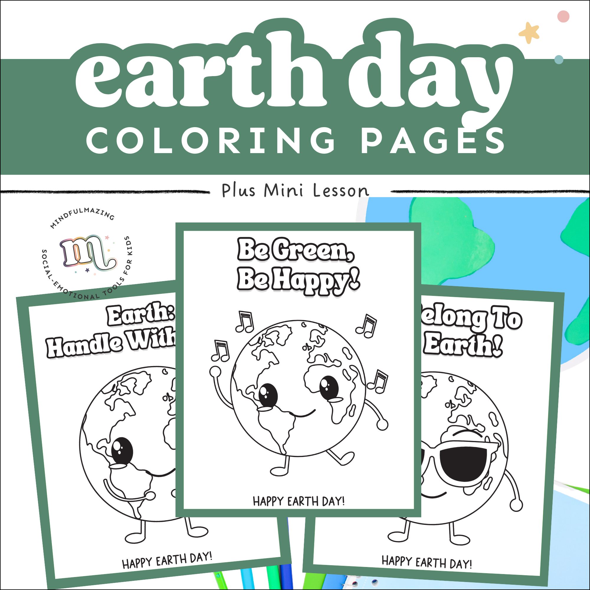 Earth Day Coloring