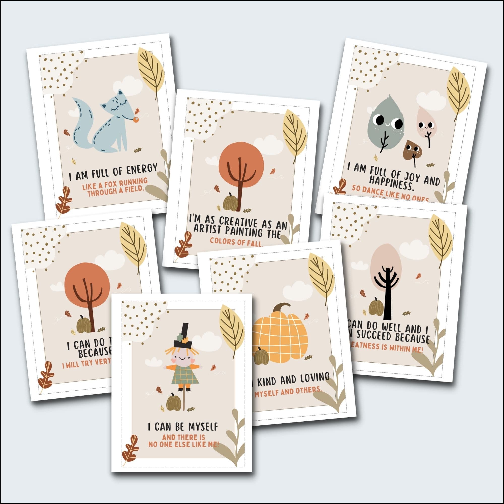 Affirmation Cards Mega Seasonal Bundle