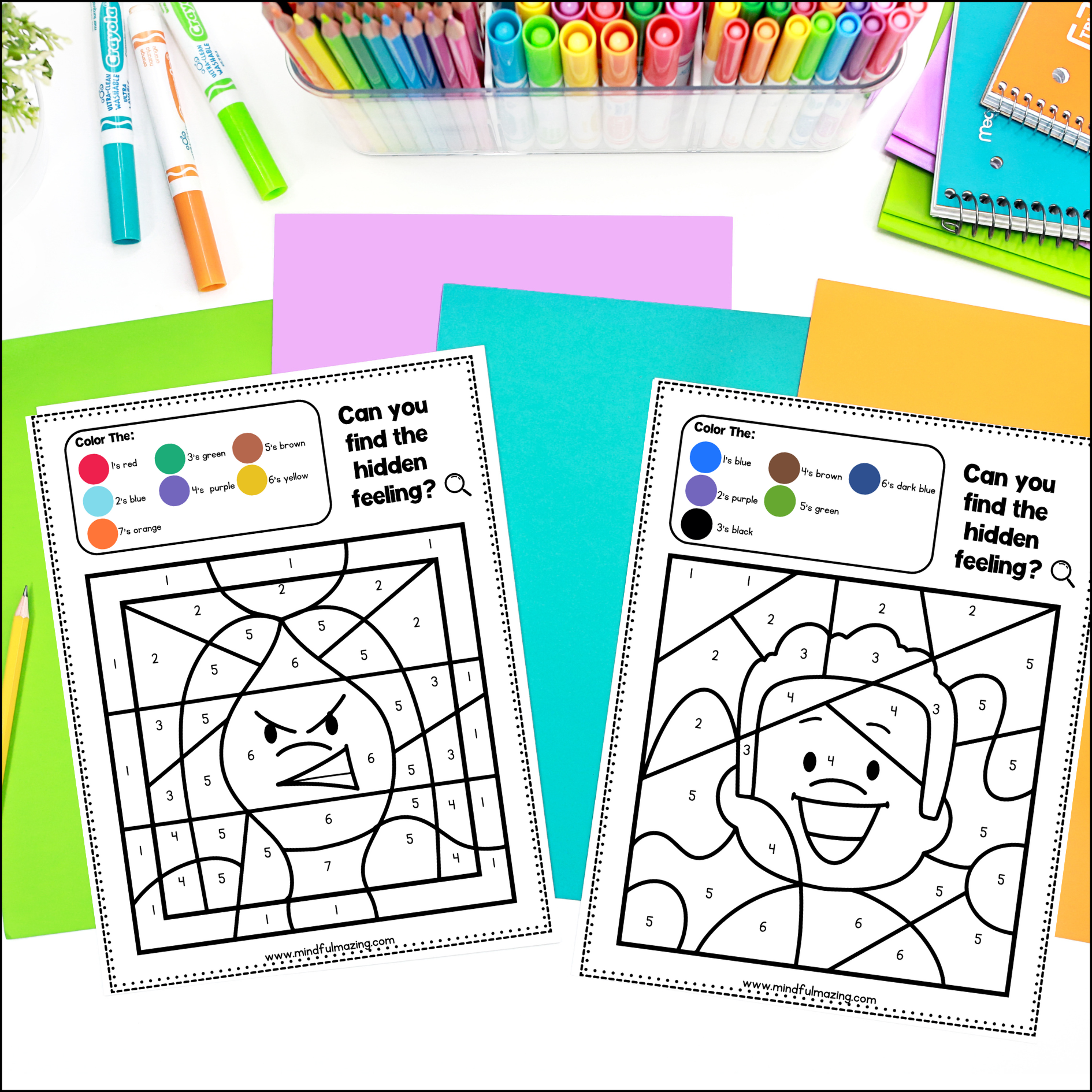 Emotions and Feelings Social Emotional Learning Unit (ages 3 - 8)