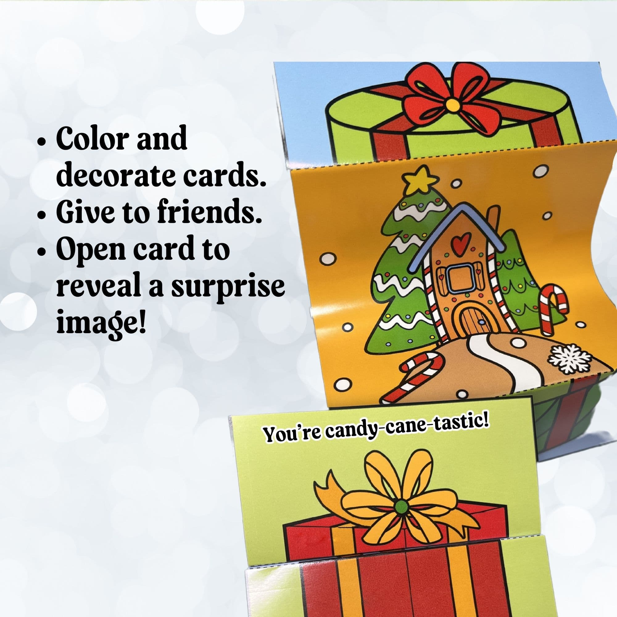 Christmas Friendship Surprise Cards