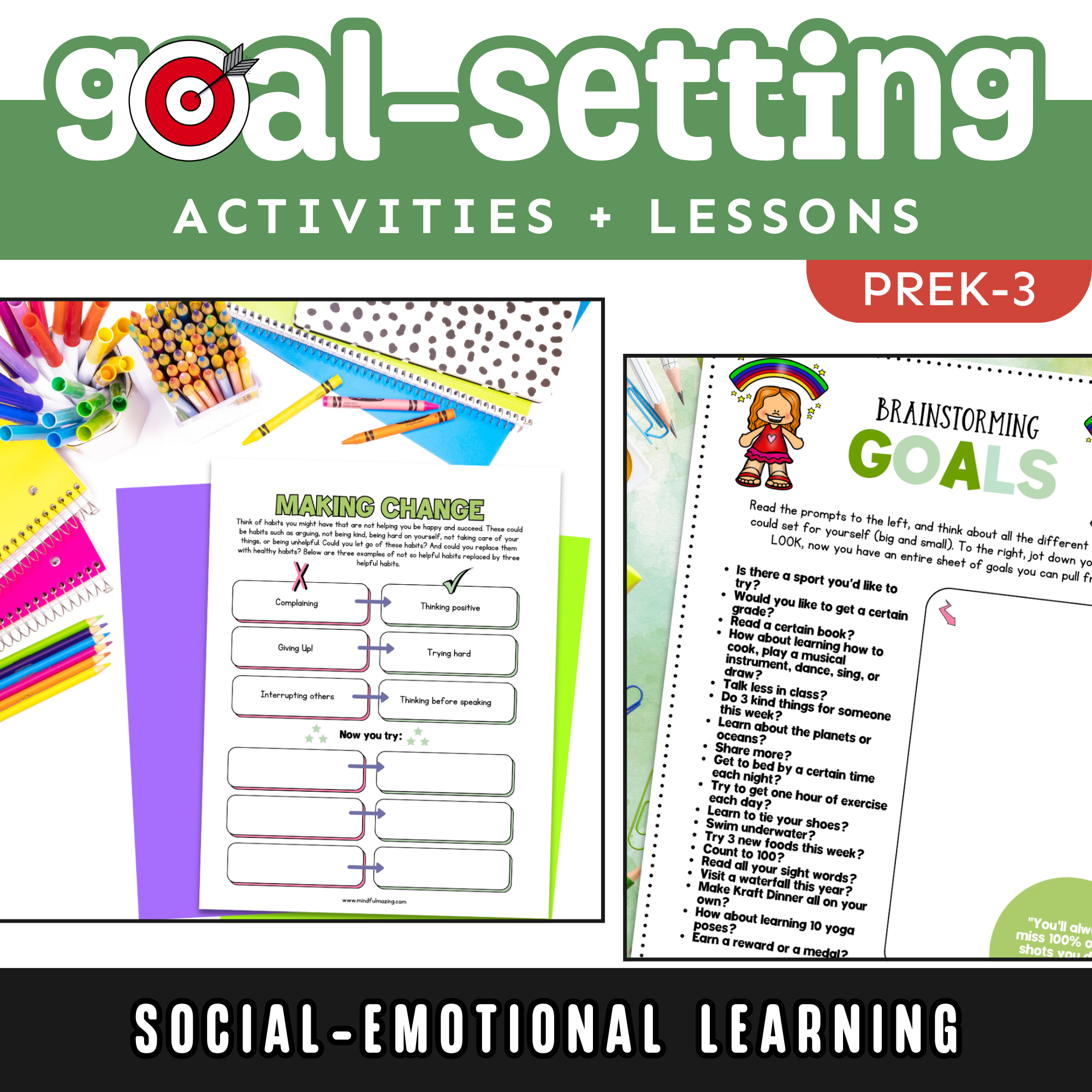 Setting SMART Goals Kit (Ages: 4 - 12)