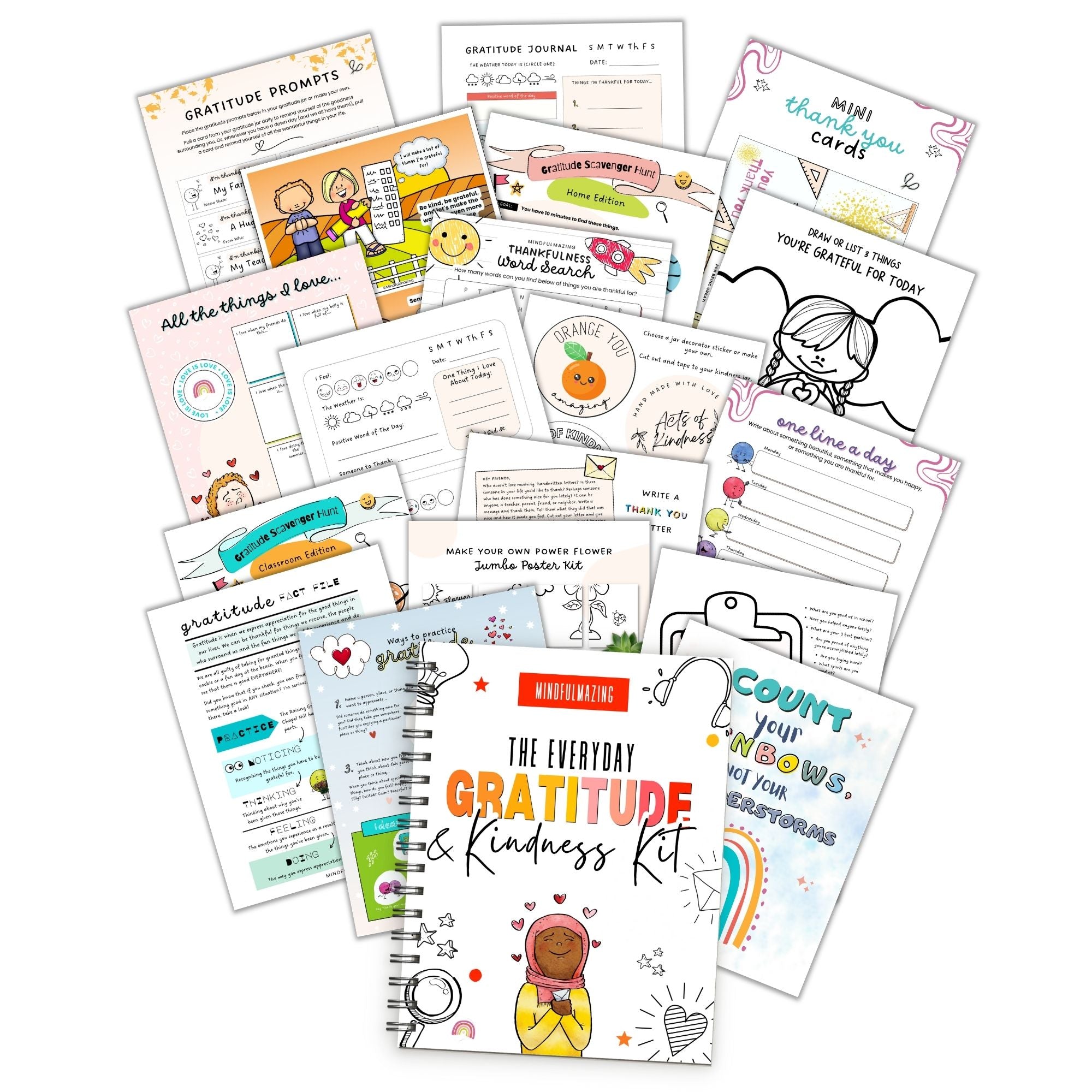 Gratitude Toolkit for Kids PDF (ages 4-11)