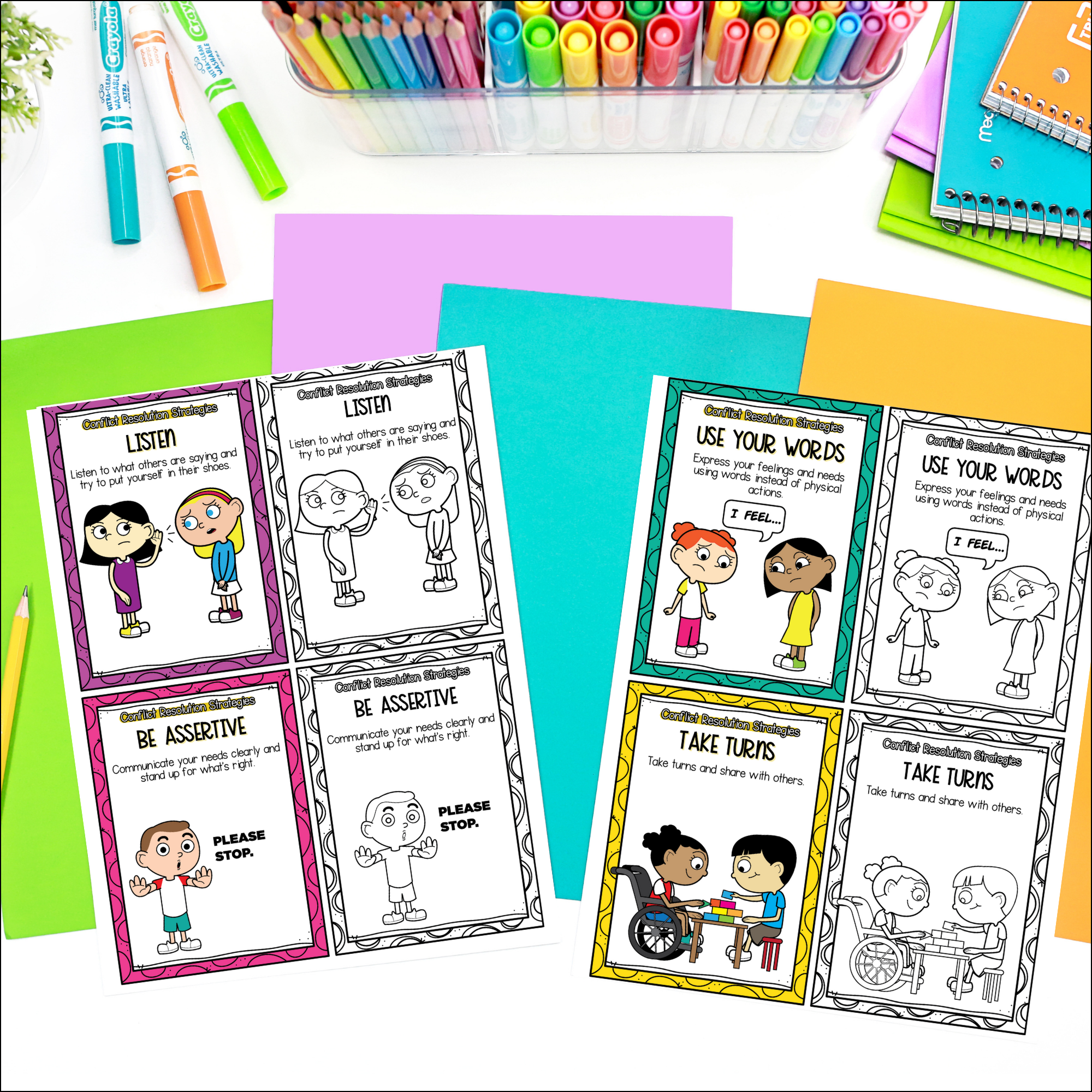 Relationships Social-Emotional Learning Unit (ages 3 - 8)