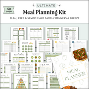 Meal Planner Printable Set (PDF)
