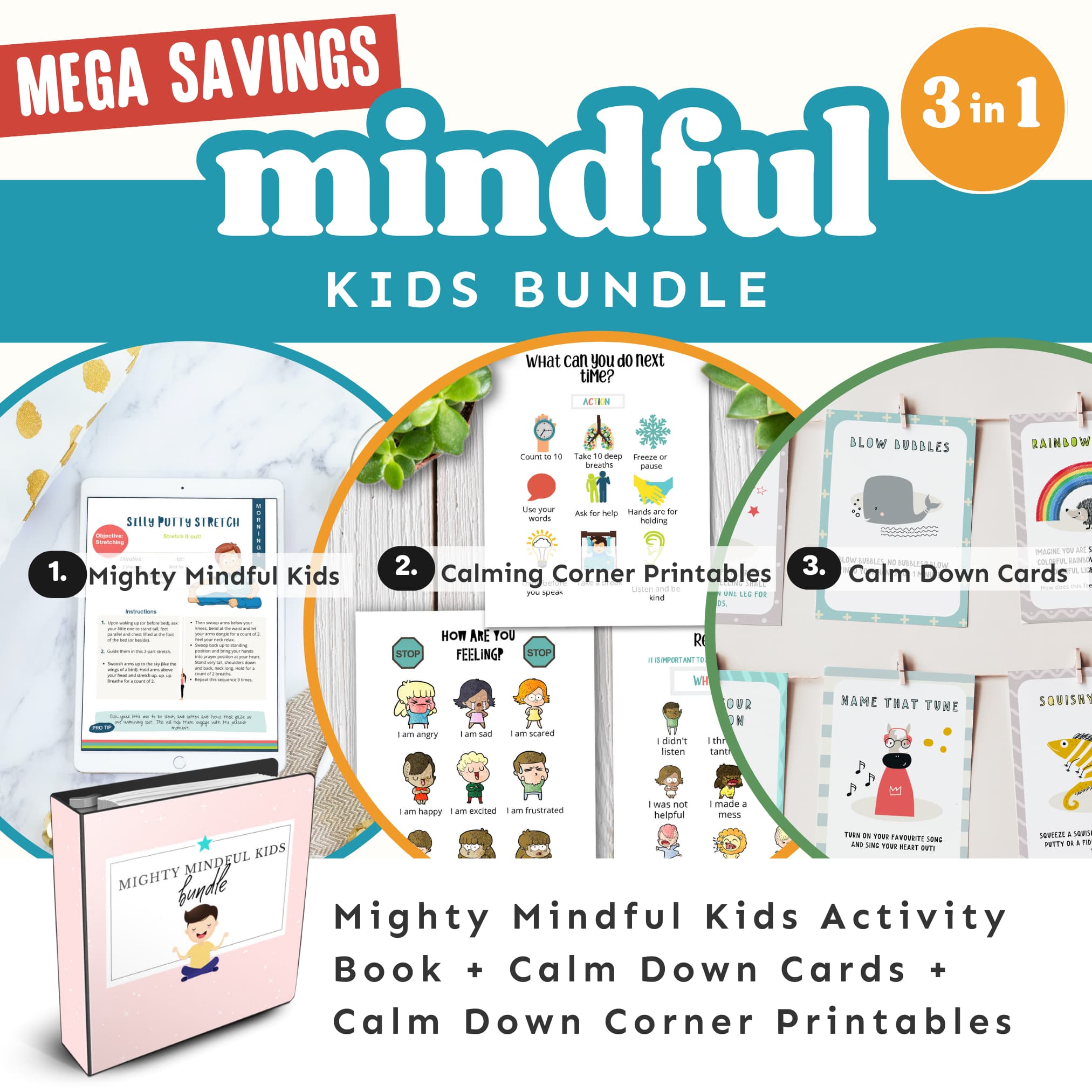 Mindful Kids BIG Bundle PDF (ages 2-11)