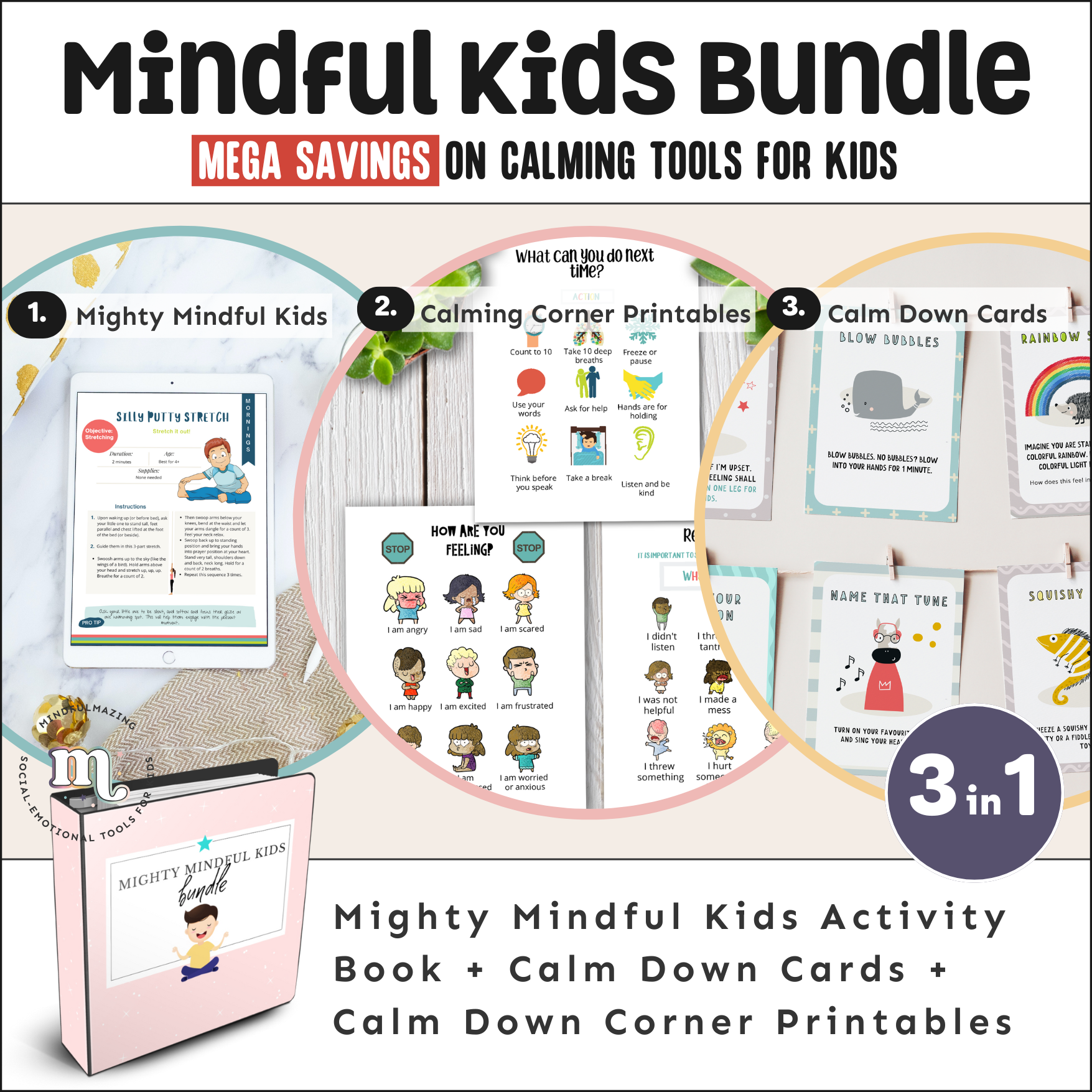 Mindful Kids BIG Bundle PDF (ages 2-11)