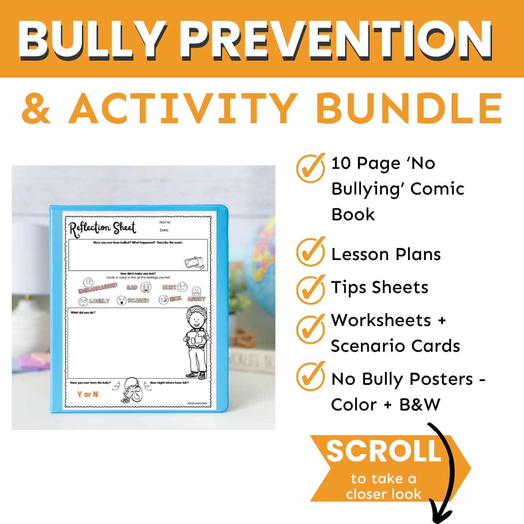 Anti-Bullying Comic Book + Activities