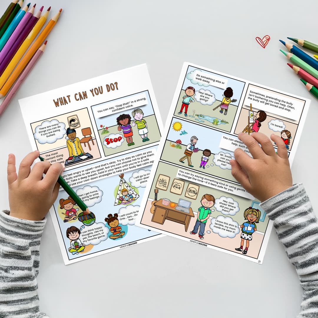 Anti-Bullying Comic Book + Activities