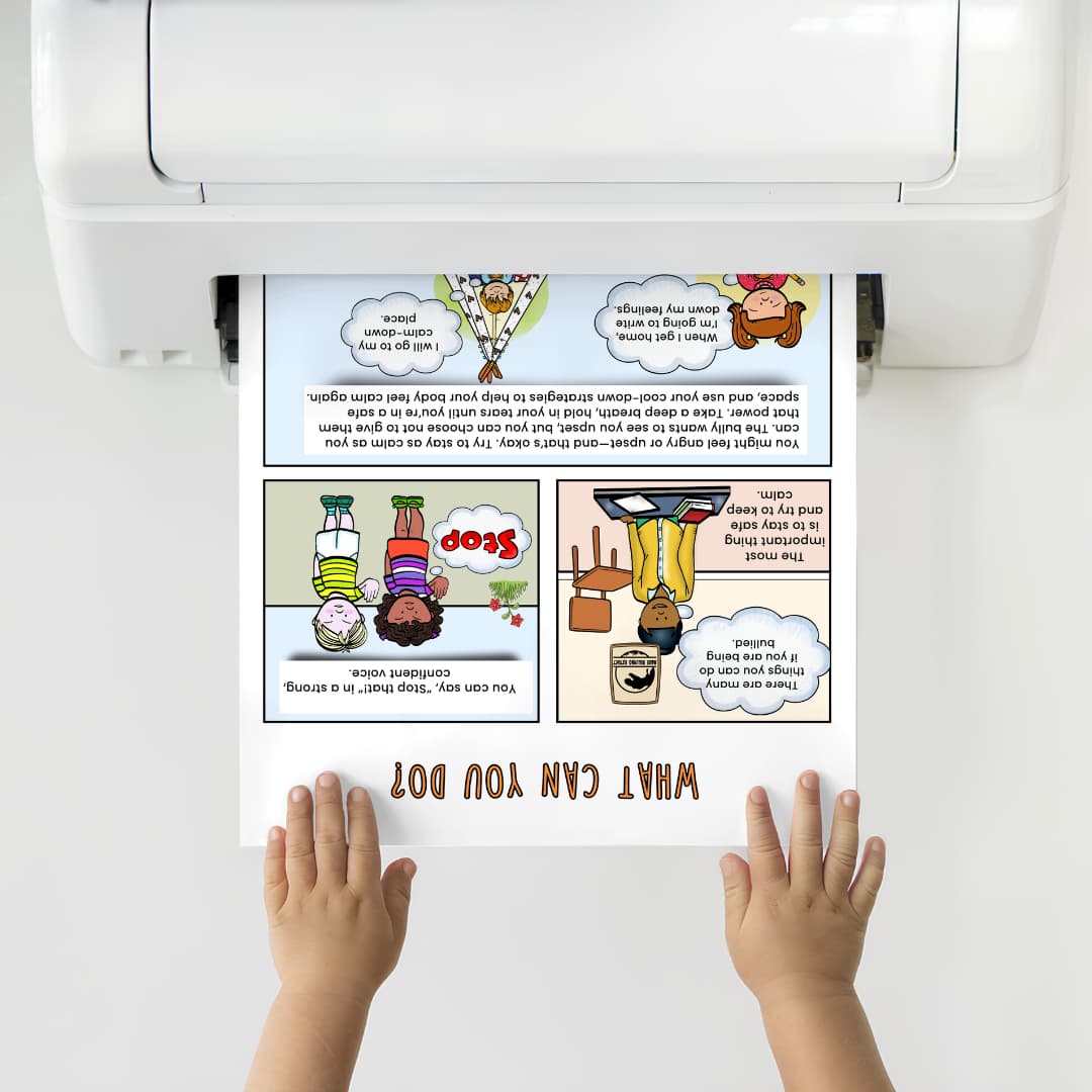 Anti-Bullying Comic Book + Activities