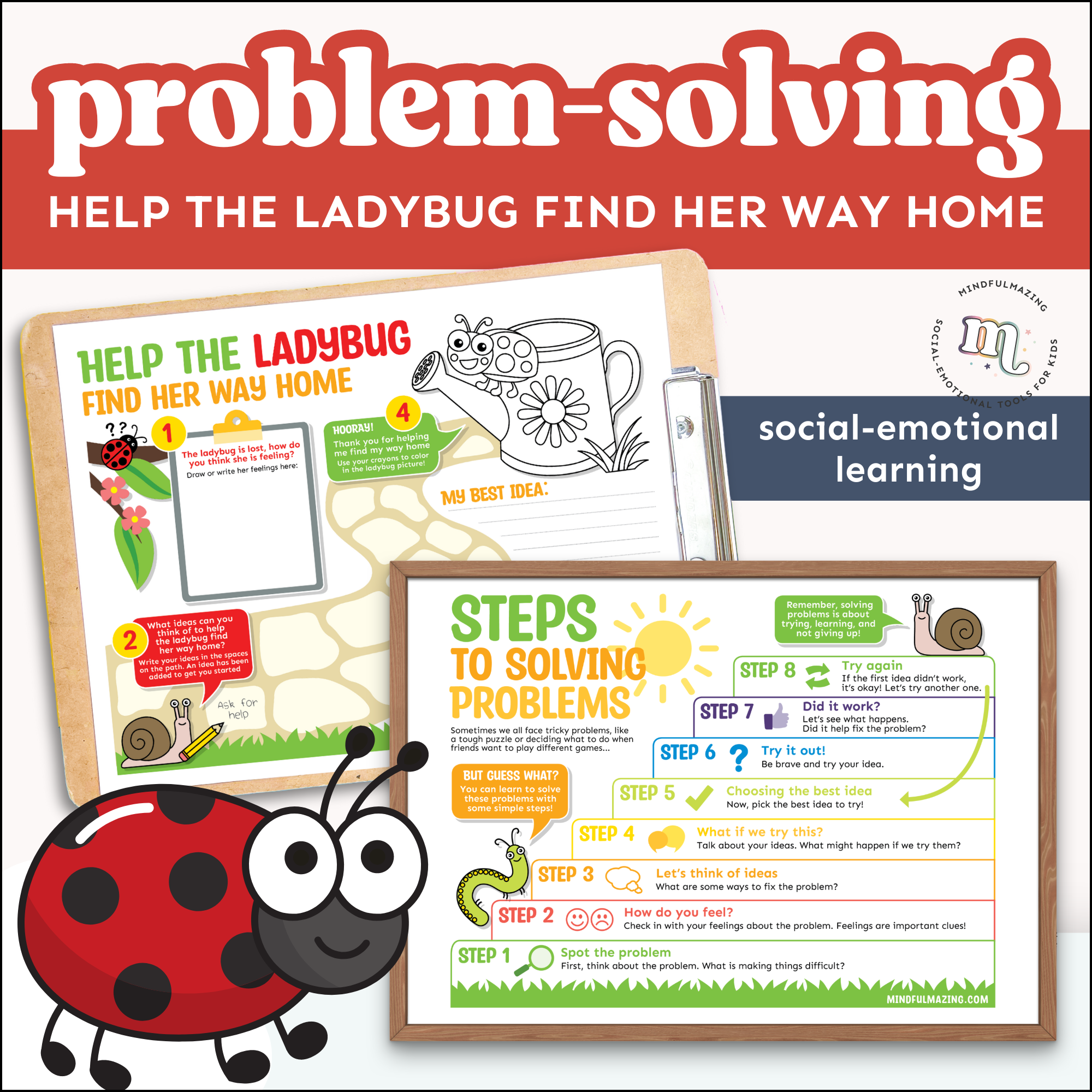Problem Solving Poster + Activities