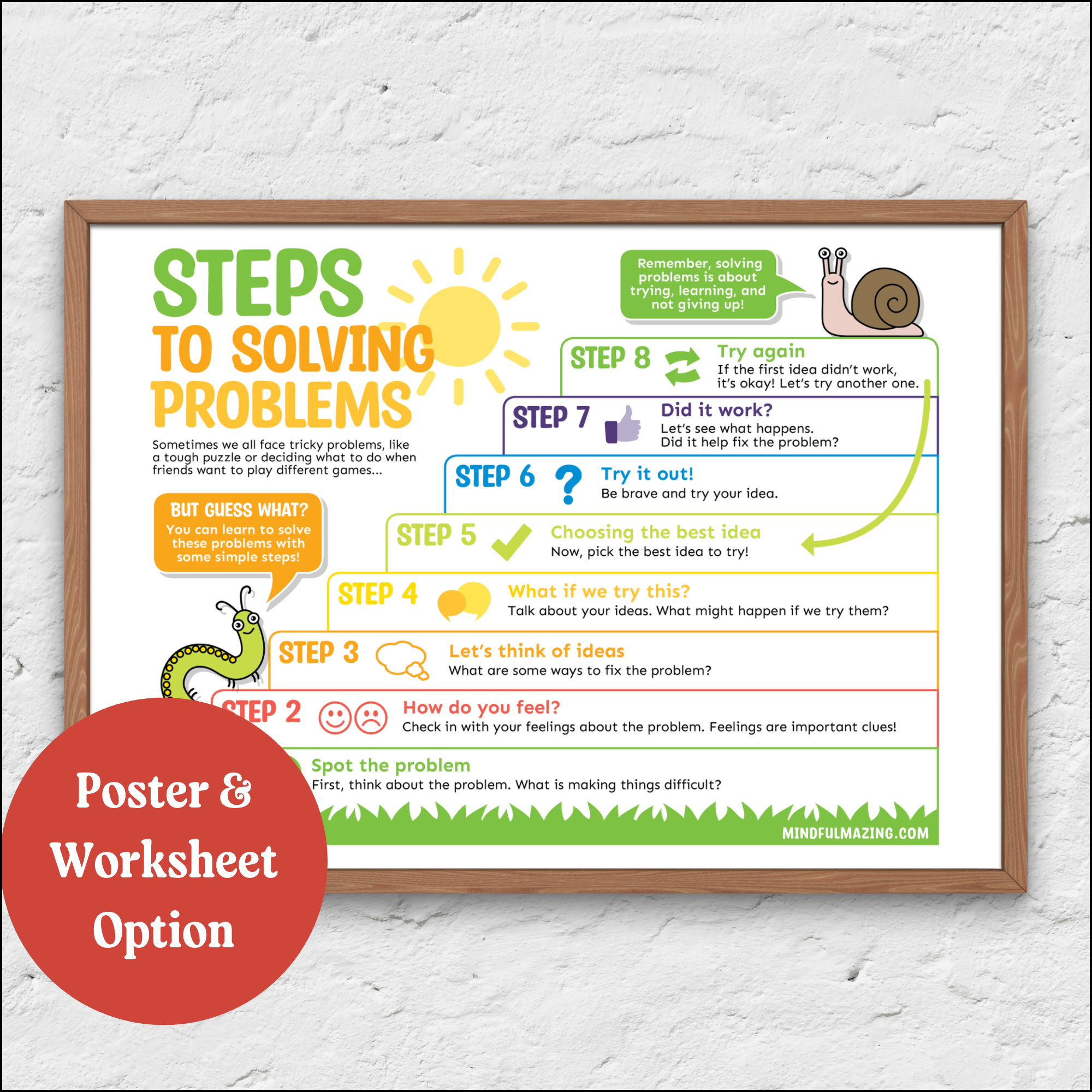 Problem Solving Poster + Activities