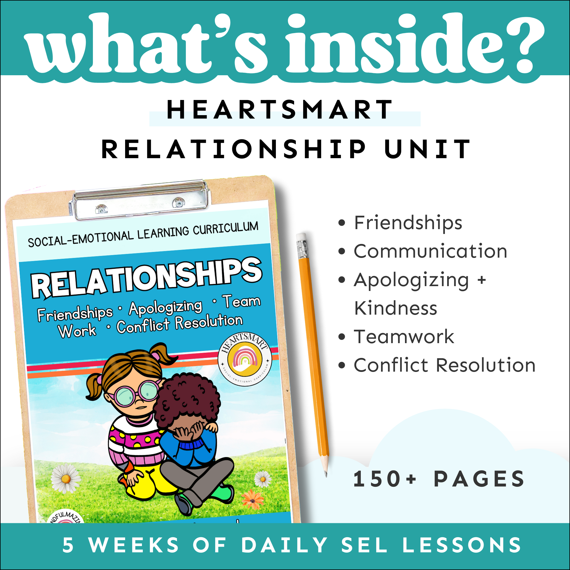 Relationships Social-Emotional Learning Unit (ages 3 - 8)