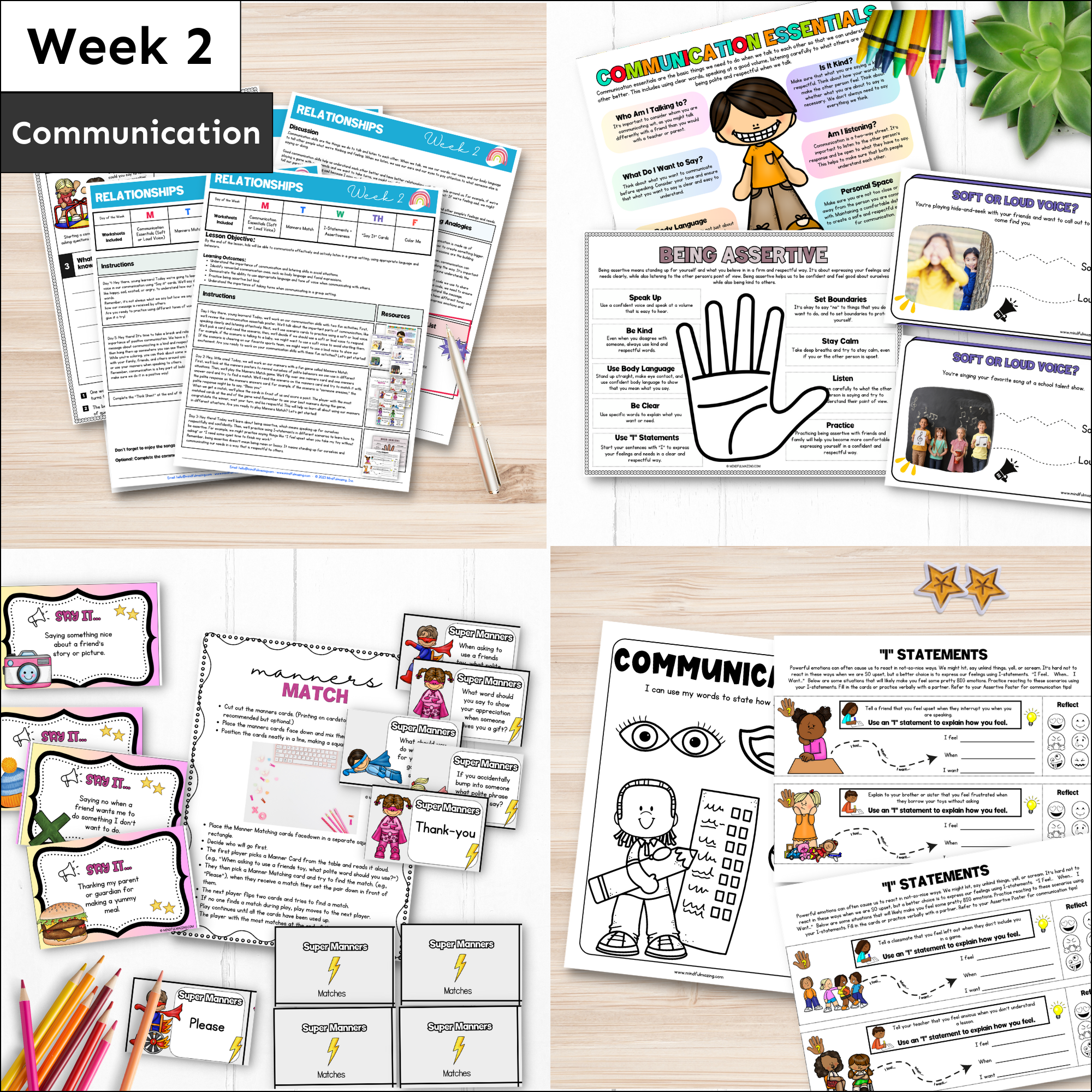 Relationships Social-Emotional Learning Unit (ages 3 - 8)