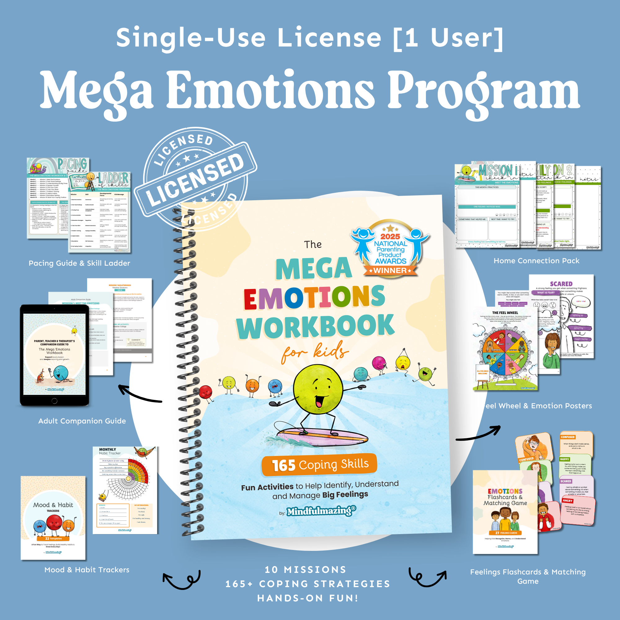Single-Use License - Mega Emotions Program