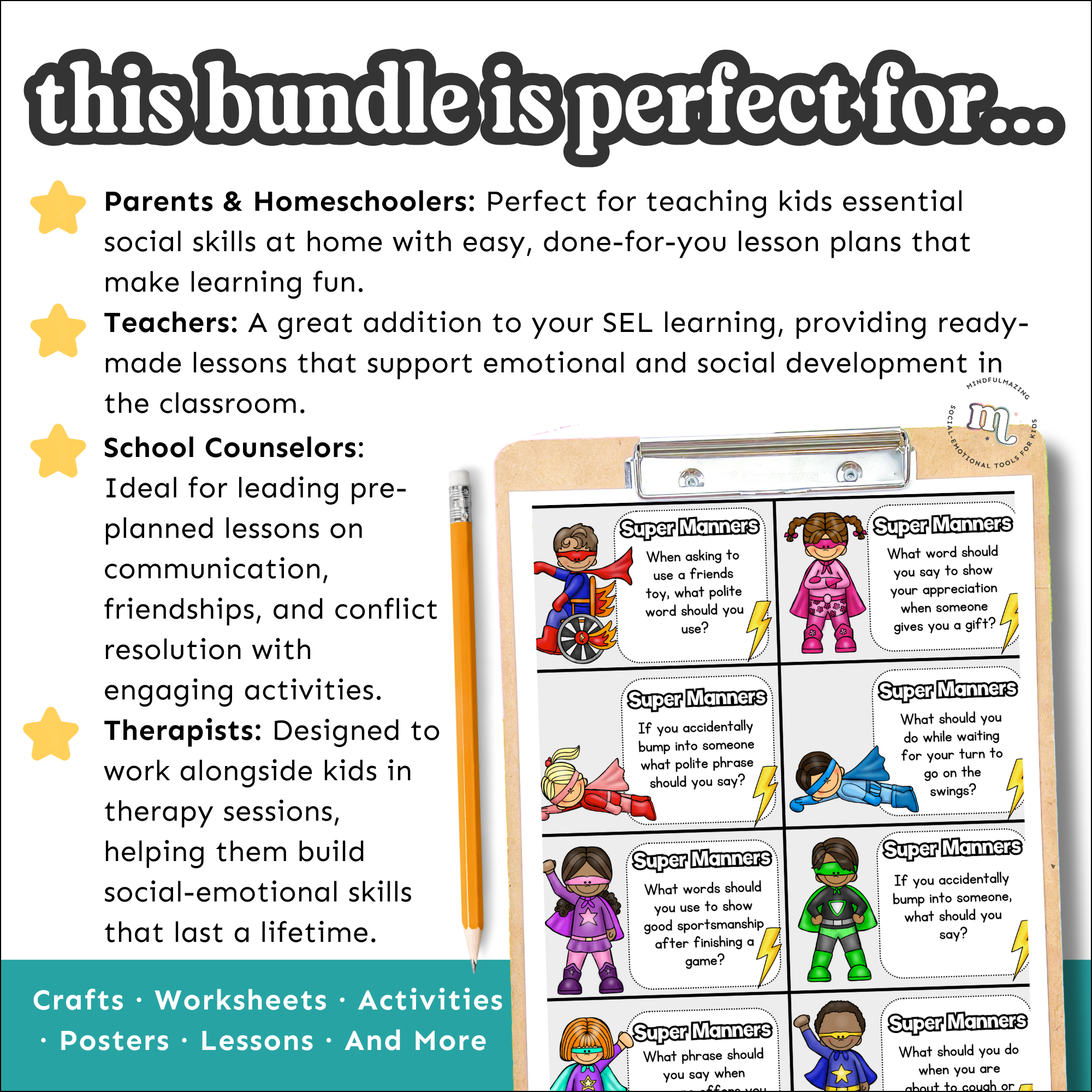 Relationships Social-Emotional Learning Unit (ages 3 - 8)