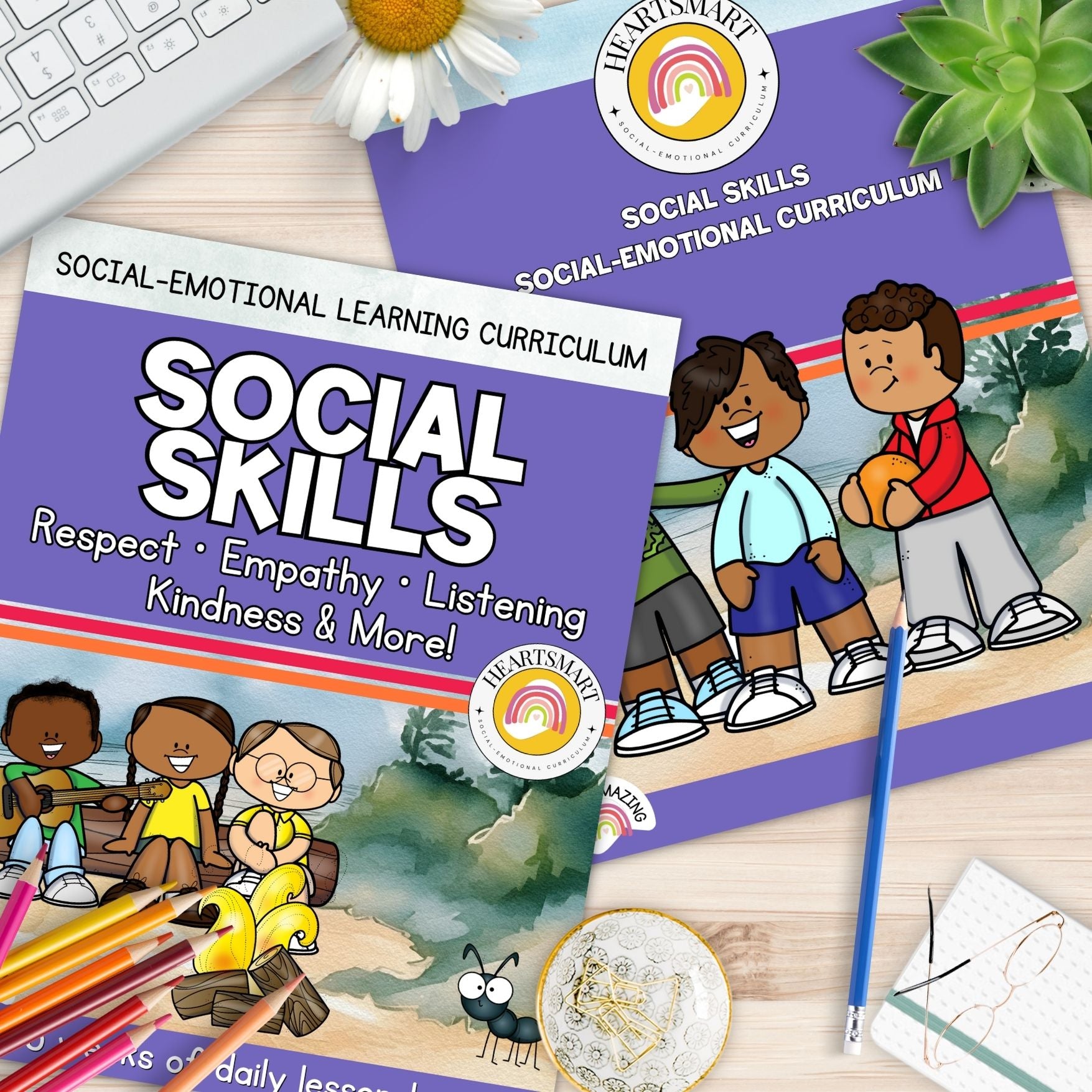 Social Skills Social-Emotional Learning Unit (ages 3 - 8)