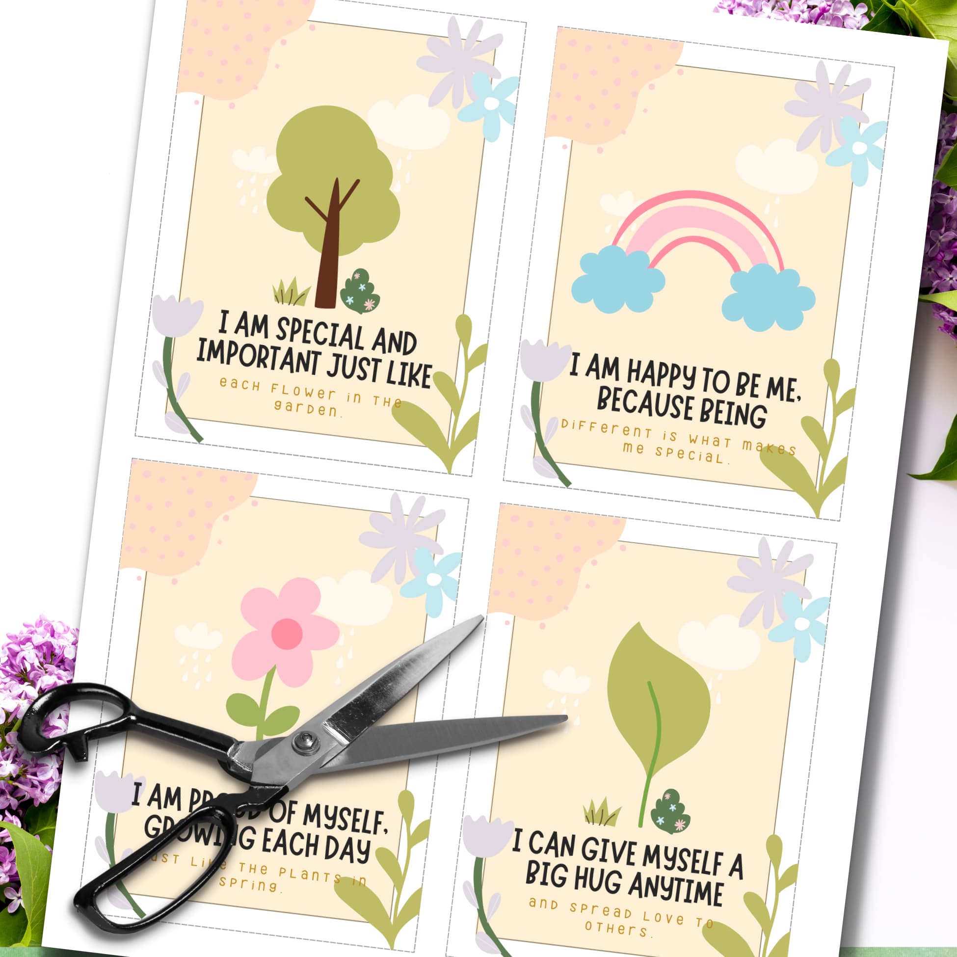 Spring-themed Affirmations