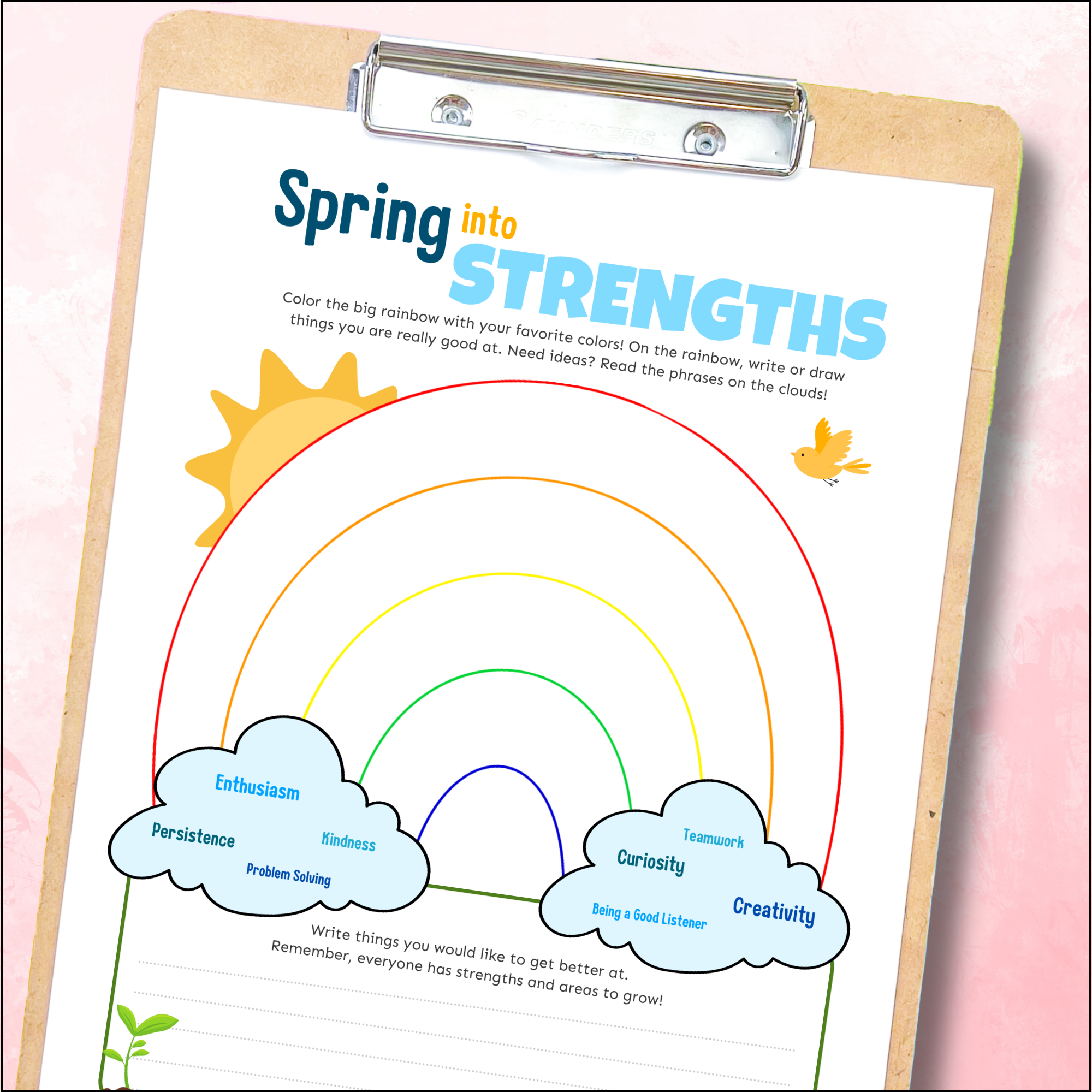 Spring Growth Mindset Activities