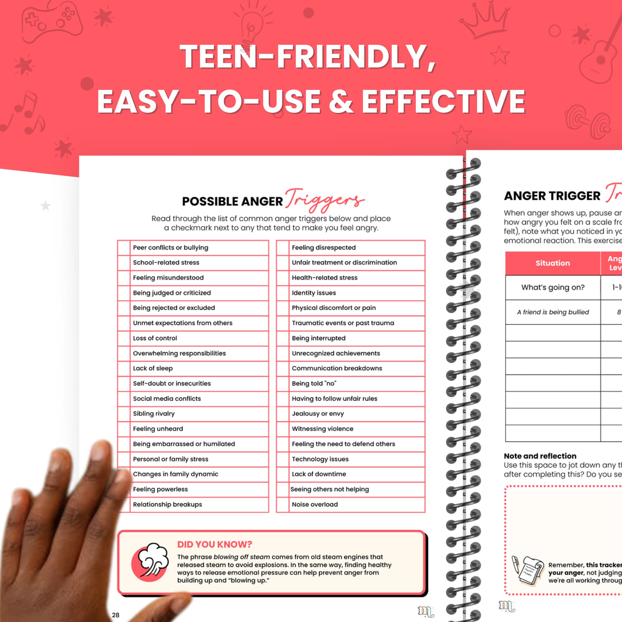 Teen & Young Adult Mega Emotions Workbook
