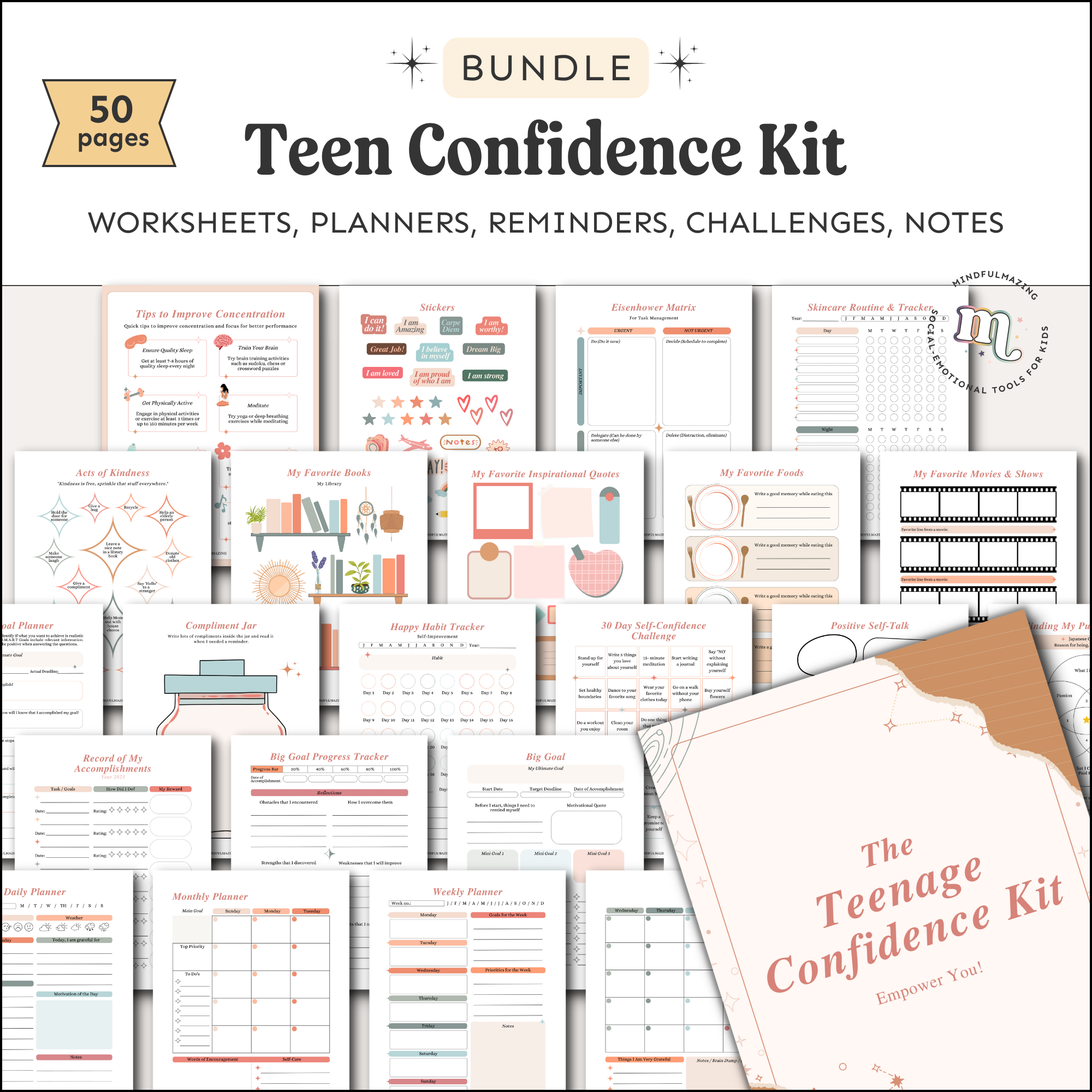 Teenage Confidence + Self-Esteem Kit
